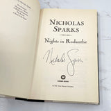 Nights in Rodanthe by Nicholas Sparks SIGNED! [FIRST EDITION • FIRST PRINTING] 2002