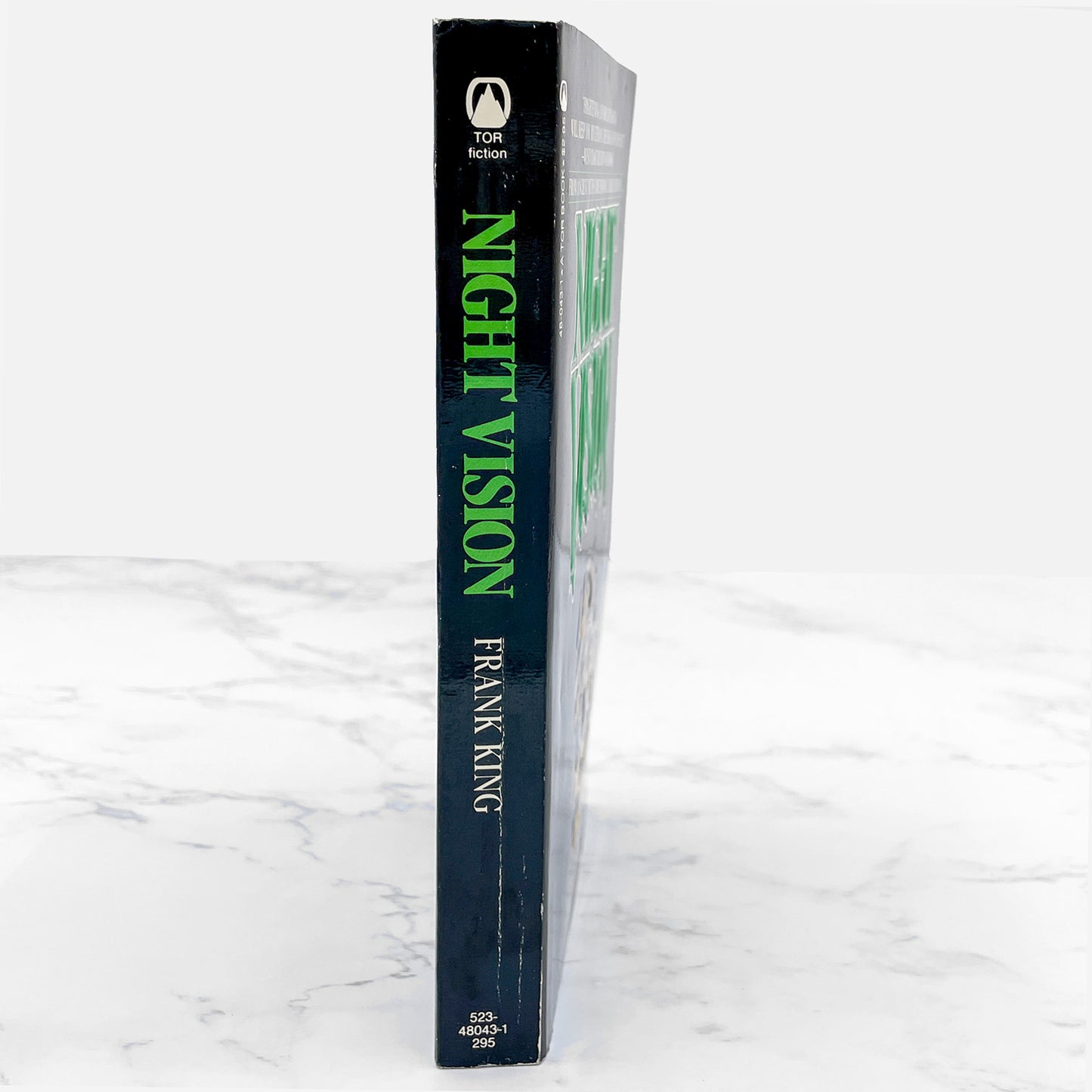 Night Vision by Frank King [FIRST U.S PAPERBACK PRINTING] 1982 • TOR Horror