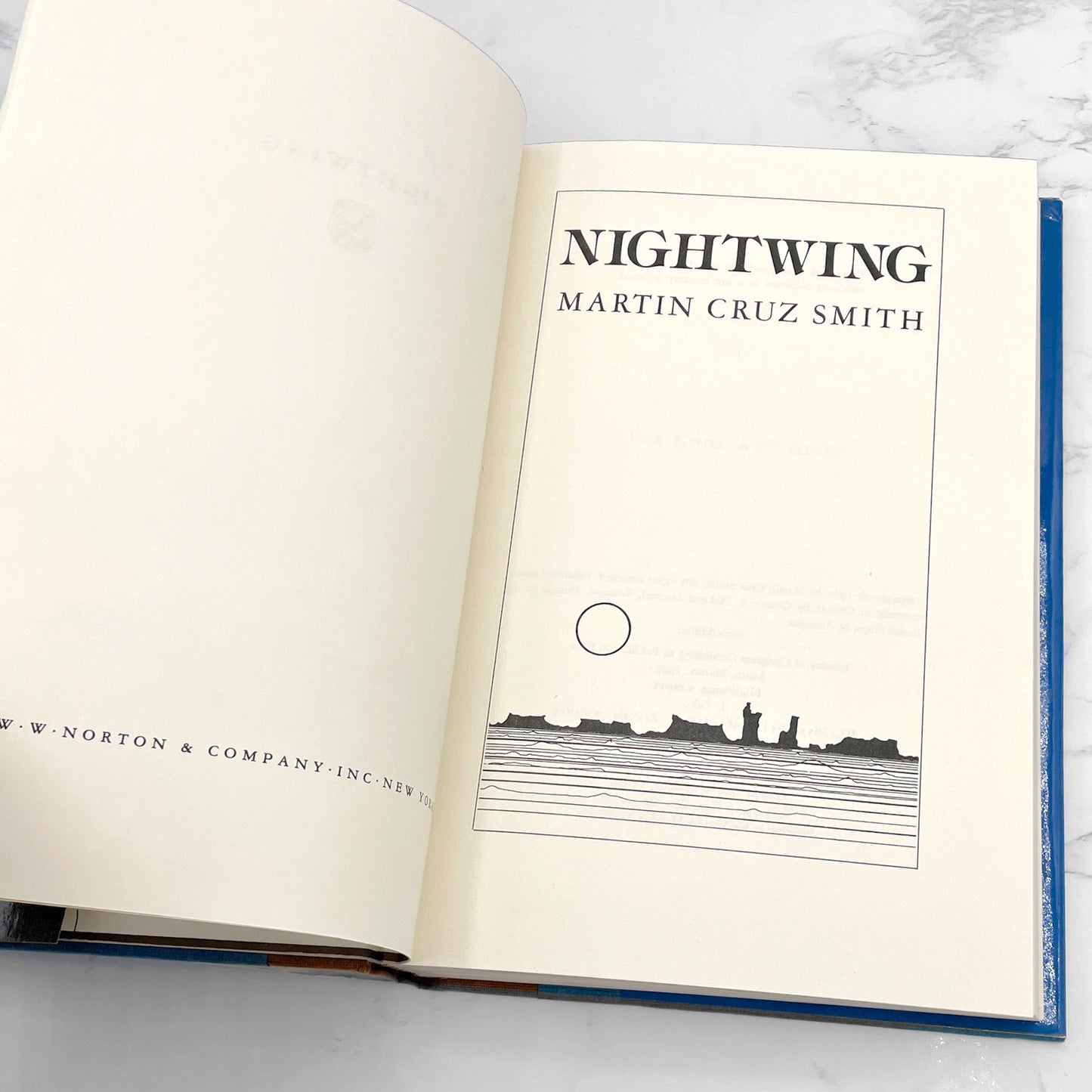 Nightwing by Martin Cruz Smith [FIRST EDITION • FIRST PRINTING] 1977 • W.W. Norton *See Condition!