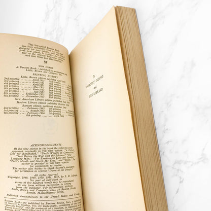 Nine Stories by J.D. Salinger [1968 PAPERBACK] • Bantam