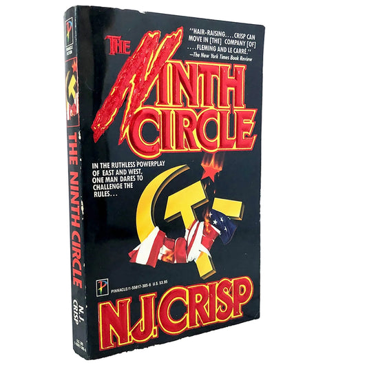 The Ninth Circle by N.J. Crisp [FIRST PAPERBACK PRINTING] 1990 • Pinnacle