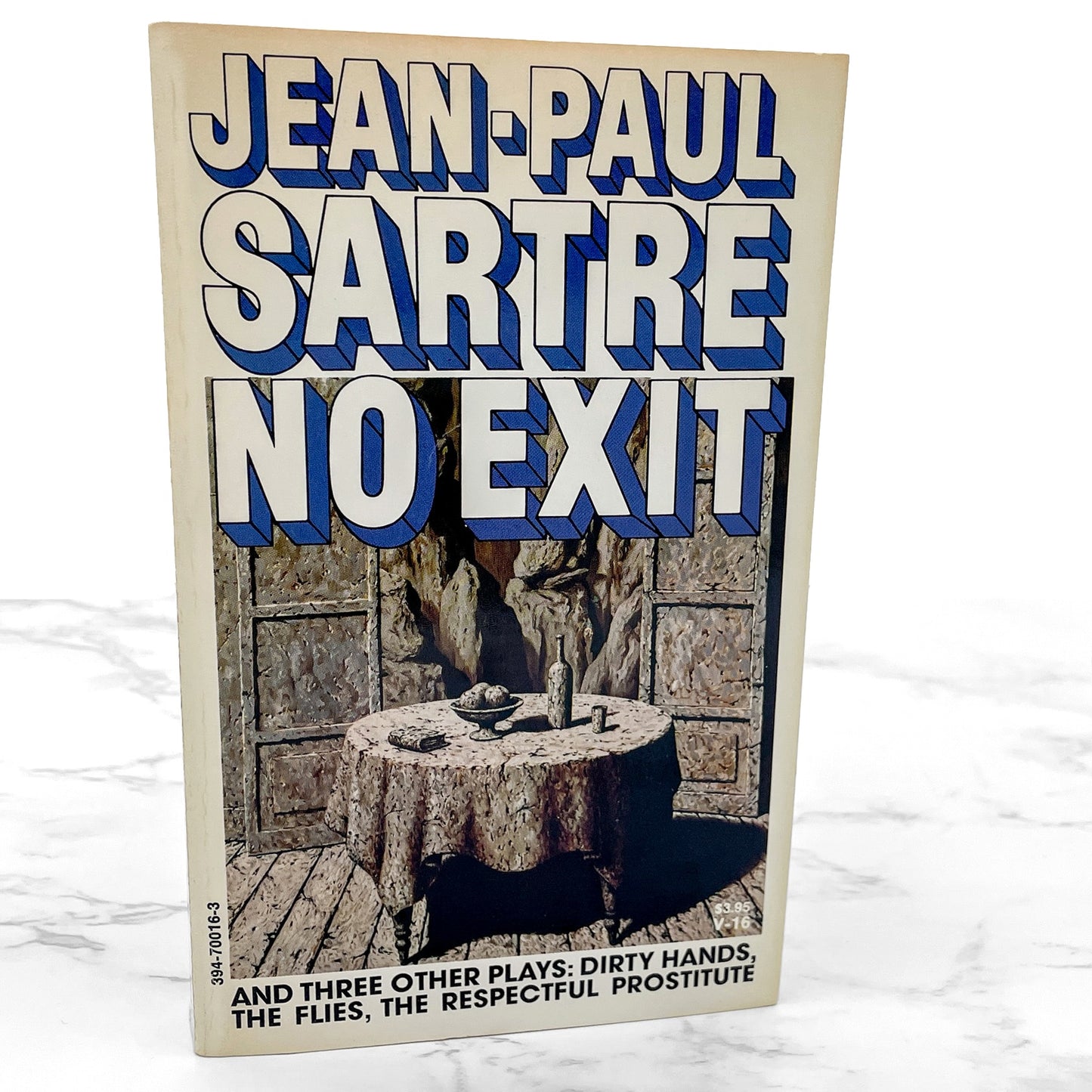No Exit and Three Other Plays by Jean-Paul Sartre [1976 PAPERBACK] • Vintage Books