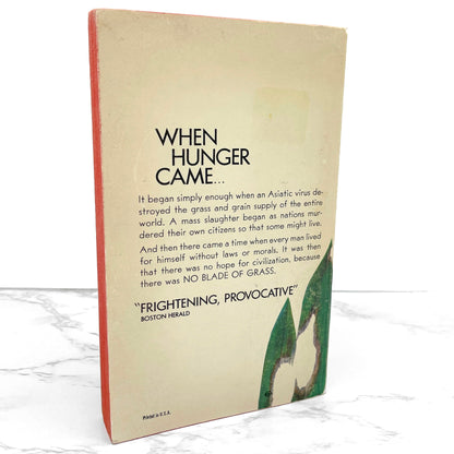 No Blade of Grass by John Christopher [FIRST PAPERBACK EDITION] 1971 • Avon Books