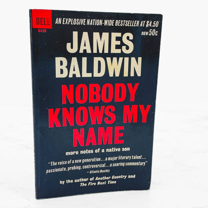 Nobody Knows My Name by James Baldwin [FIRST PAPERBACK PRINTING] 1963 • Dell *See Condition