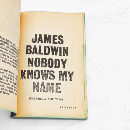 Nobody Knows My Name by James Baldwin [FIRST PAPERBACK PRINTING] 1963 • Dell *See Condition
