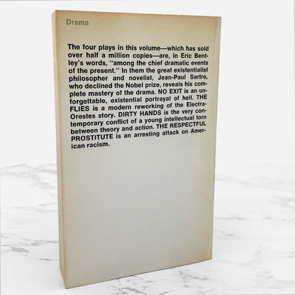 No Exit and Three Other Plays by Jean-Paul Sartre [1976 PAPERBACK] • Vintage Books