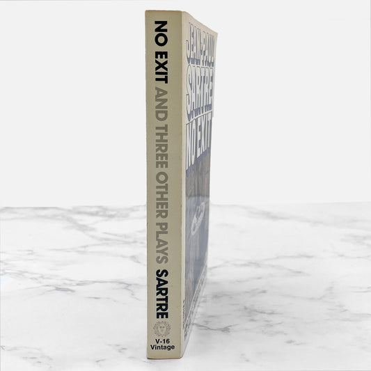 No Exit and Three Other Plays by Jean-Paul Sartre [1976 PAPERBACK] • Vintage Books