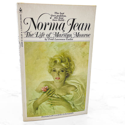 Norma Jean: The Life of Marilyn Monroe by Fred Lawrence Guiles [FIRST PAPERBACK PRINTING] 1970 • Bantam
