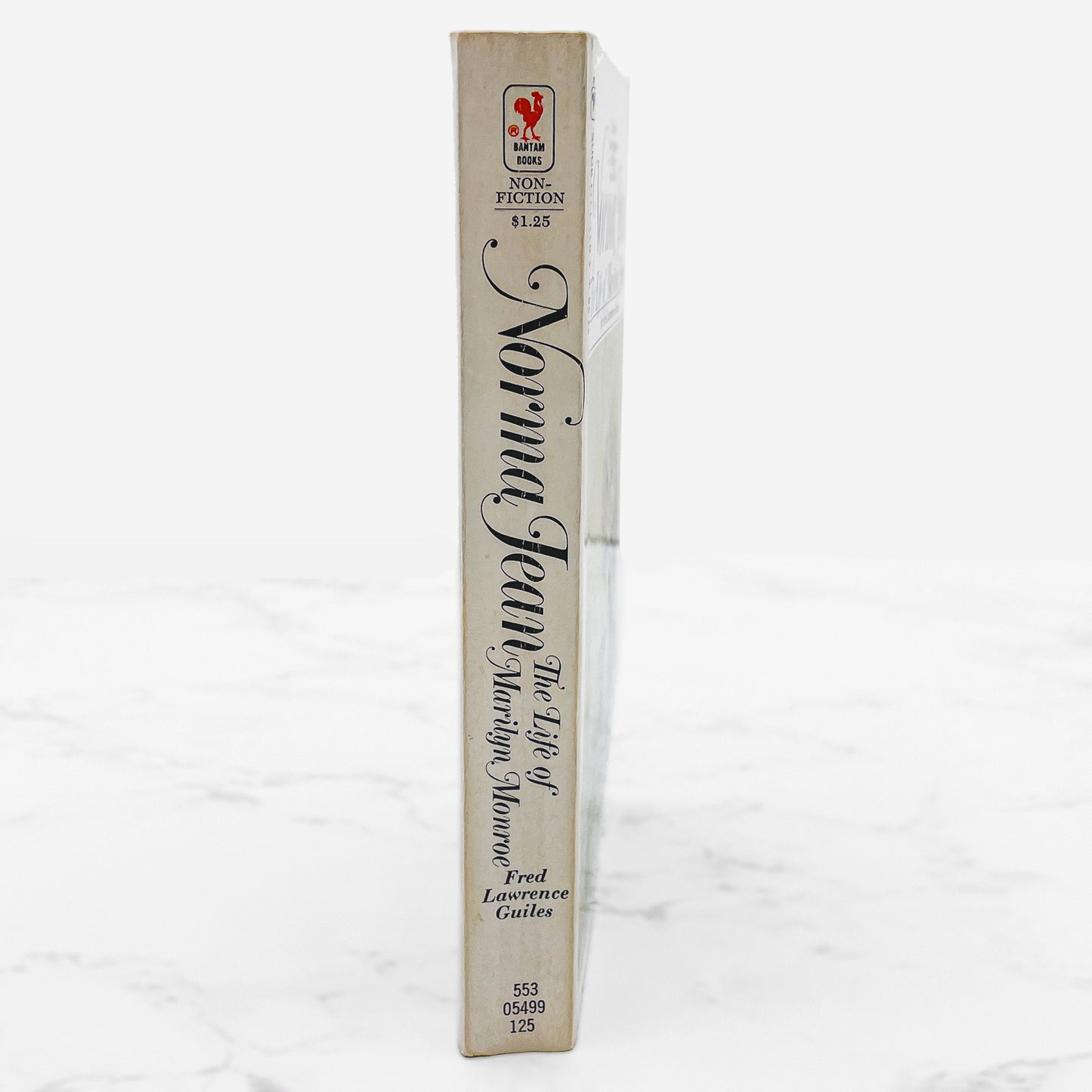 Norma Jean: The Life of Marilyn Monroe by Fred Lawrence Guiles [FIRST PAPERBACK PRINTING] 1970 • Bantam