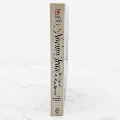 Norma Jean: The Life of Marilyn Monroe by Fred Lawrence Guiles [FIRST PAPERBACK PRINTING] 1970 • Bantam