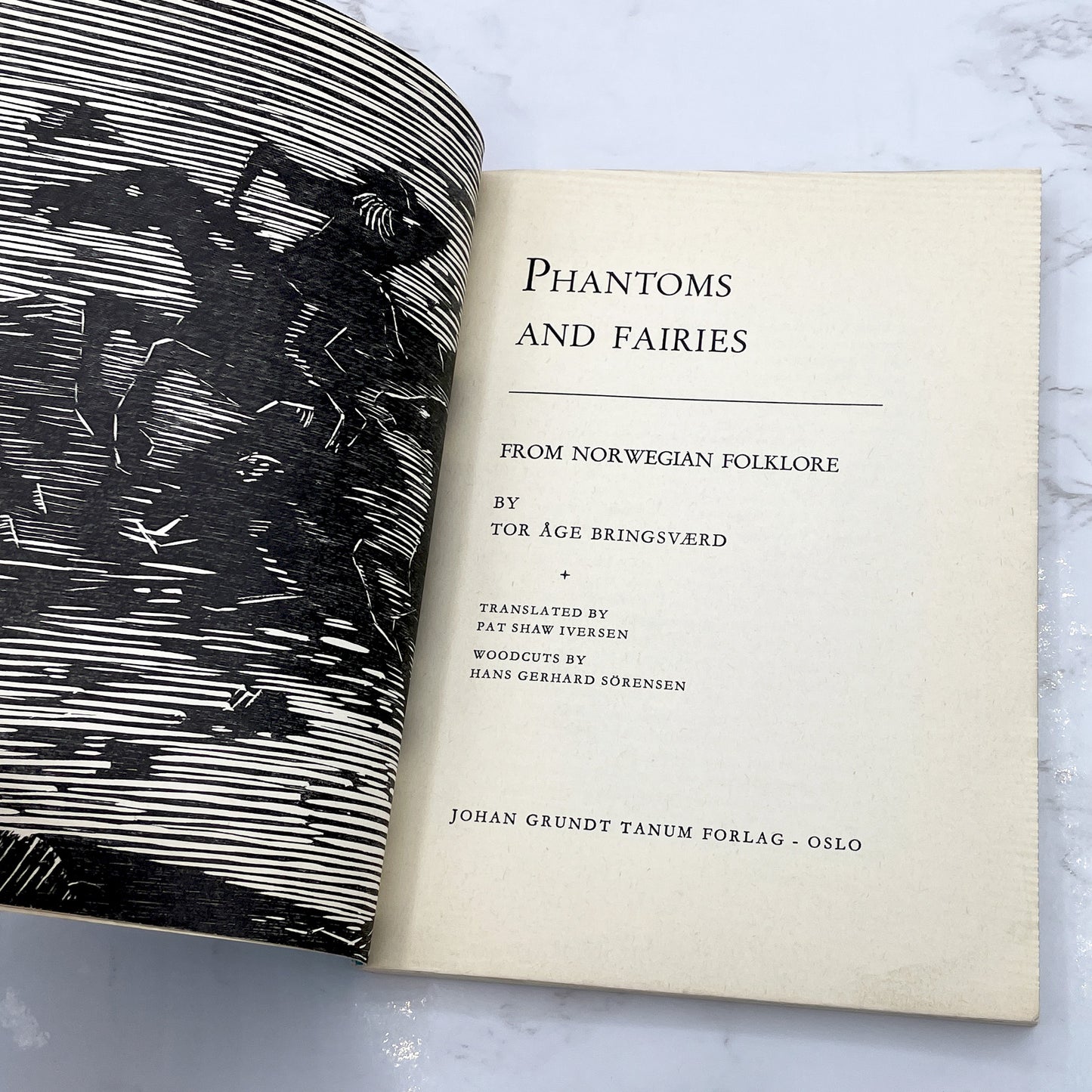 Phantoms and Fairies from Norwegian Folklore by Tor Åge Bringsværd [TRADE PAPERBACK] 1970