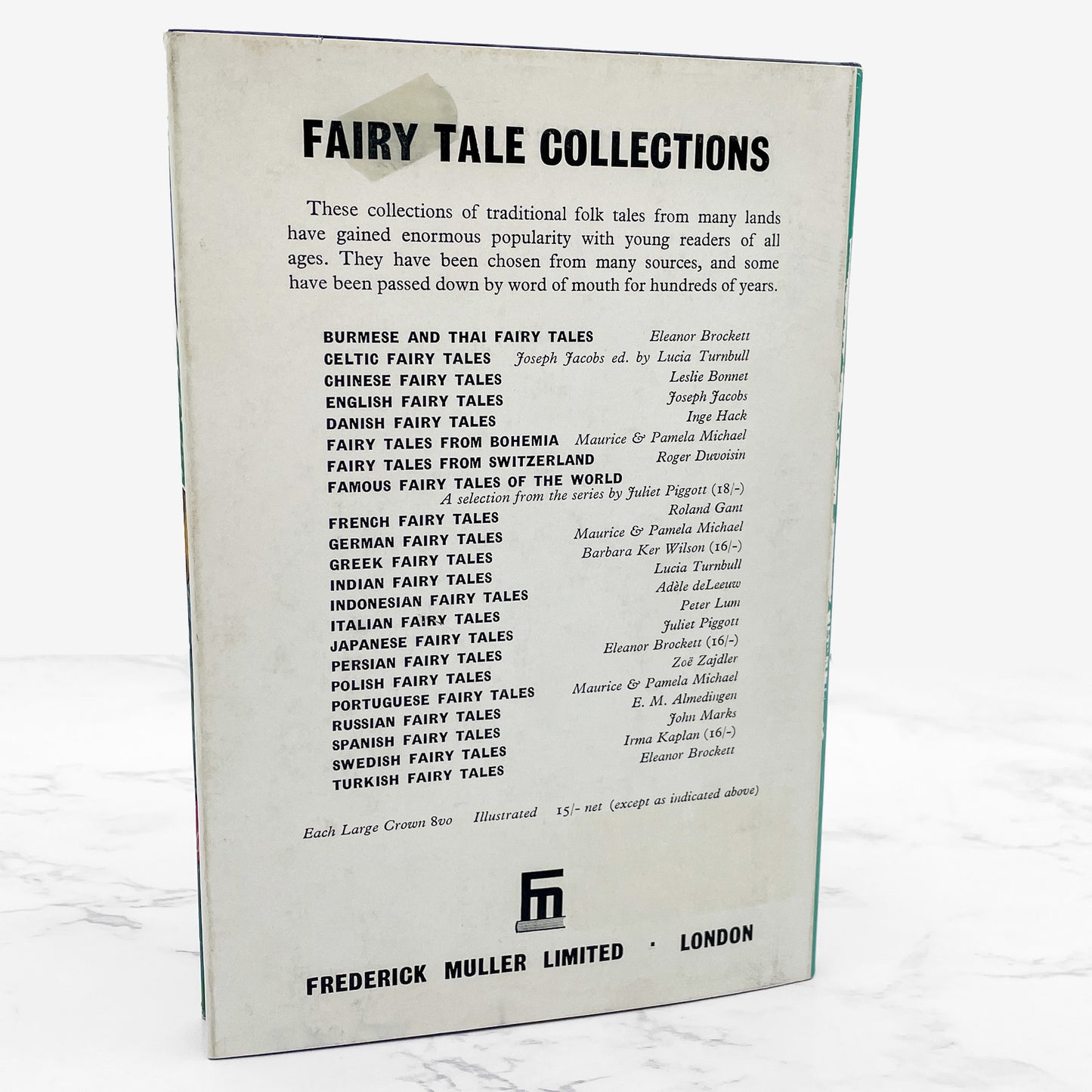 Norwegian Fairy Tales by Gert Strindberg [U.K. FIRST EDITION] 1966 •  12th Print • Frederick Muller