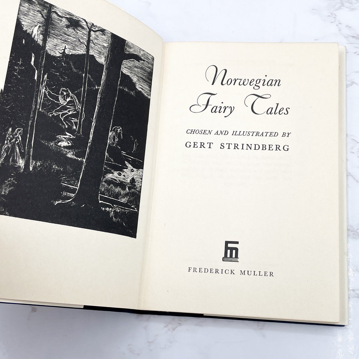 Norwegian Fairy Tales by Gert Strindberg [U.K. FIRST EDITION] 1966 •  12th Print • Frederick Muller