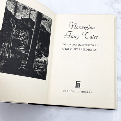 Norwegian Fairy Tales by Gert Strindberg [U.K. FIRST EDITION] 1966 •  12th Print • Frederick Muller