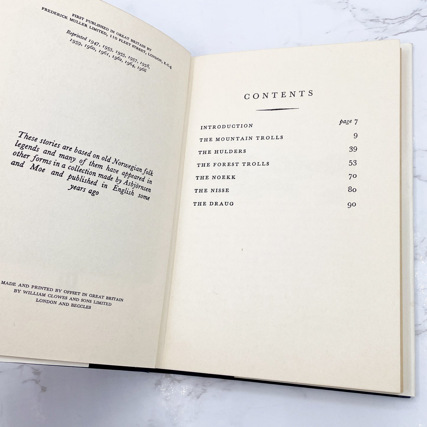 Norwegian Fairy Tales by Gert Strindberg [U.K. FIRST EDITION] 1966 •  12th Print • Frederick Muller