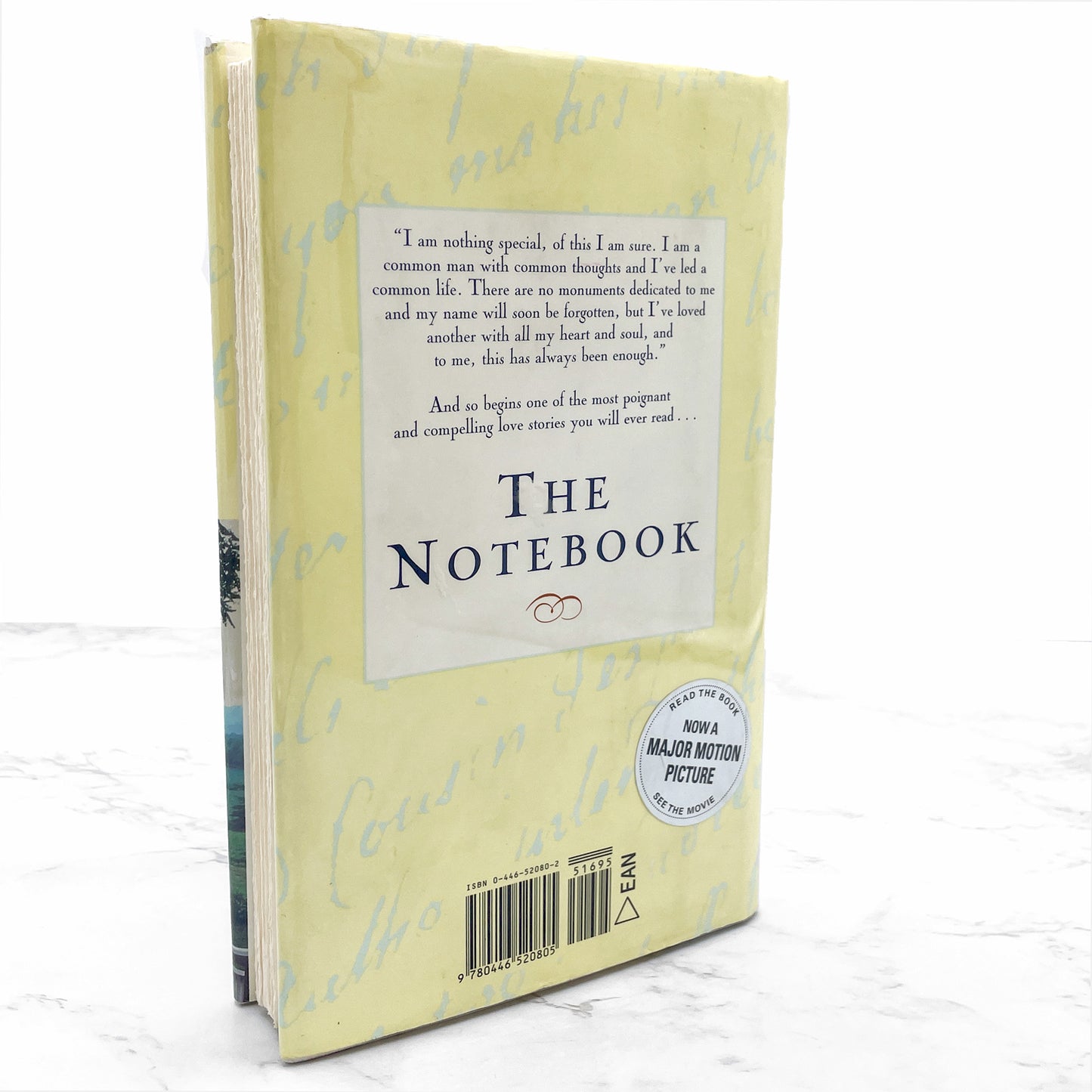 The Notebook by Nicholas Sparks [FIRST EDITION] 1996 • Warner Books *See Condition