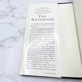 The Notebook by Nicholas Sparks [1996 HARDCOVER] BCE • Warner Books