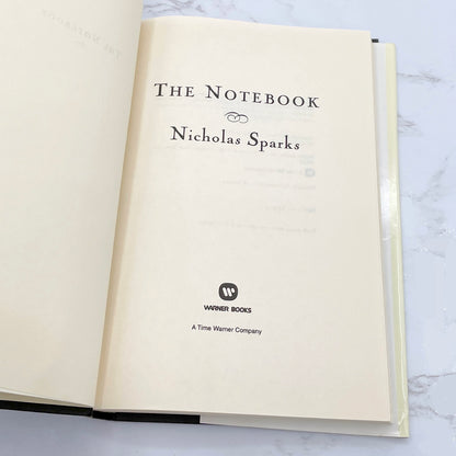 The Notebook by Nicholas Sparks [1996 HARDCOVER] BCE • Warner Books