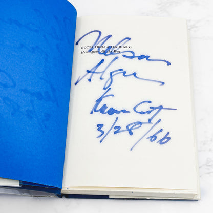 Notes From a Sea Diary: Hemingway All the Way by Nelson Algren SIGNED! [FIRST EDITION • FIRST PRINTING] 1965 • G.P. Putnam's Sons