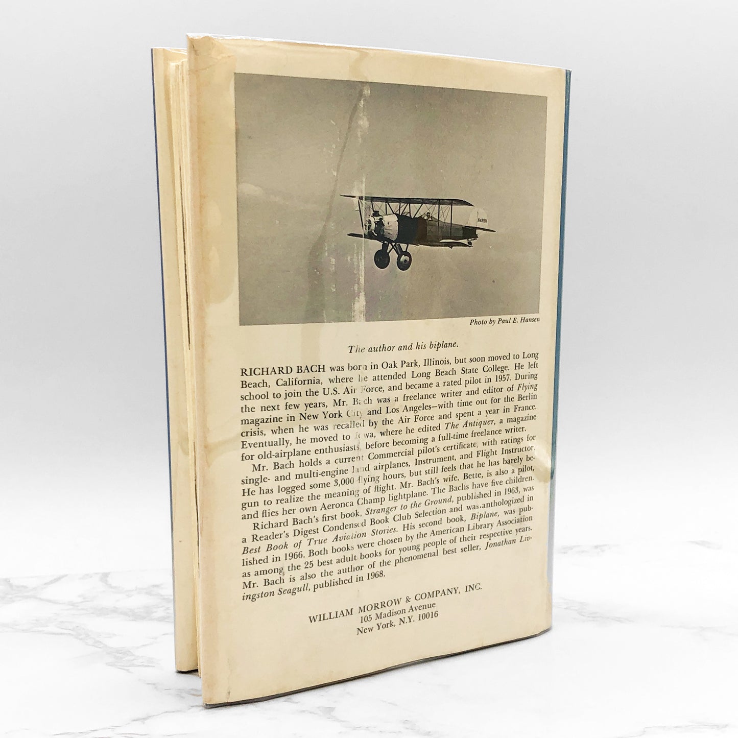 Nothing by Chance by Richard Bach [FIRST EDITION • 2nd PRINTING] 1969 • William Morrow