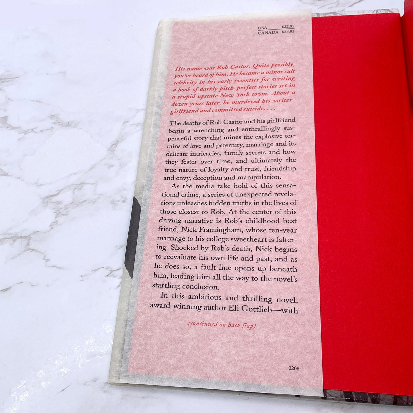 Now You See Him by Eli Gottlieb SIGNED! [FIRST EDITION] 2008 • William Morrow