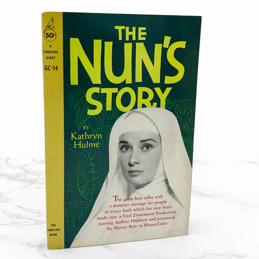 The Nun's Story by Kathryn Hulme [1964 PAPERBACK] • Cardinal / Pocket Books