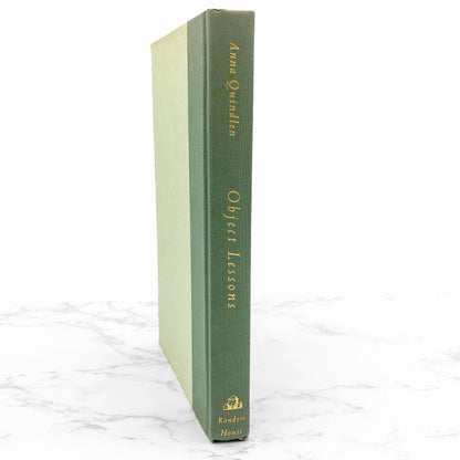 Object Lessons by Anna Quindlen SIGNED! [FIRST EDITION] 1991 • Random House