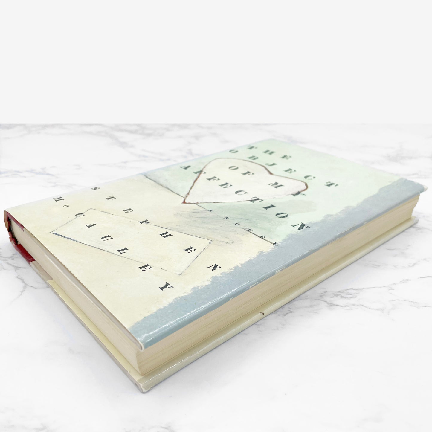 The Object of My Affection by Stephen McCauley [FIRST EDITION • FIRST PRINTING] 1987 • Simon & Schuster