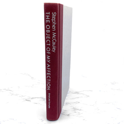 The Object of My Affection by Stephen McCauley [FIRST EDITION • FIRST PRINTING] 1987 • Simon & Schuster