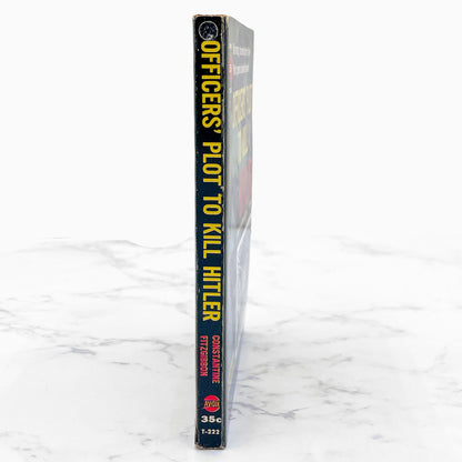 Officers' Plot to Kill Hitler by Constantine FitzGibbon [FIRST PAPERBACK PRINTING] 1958 • Avon