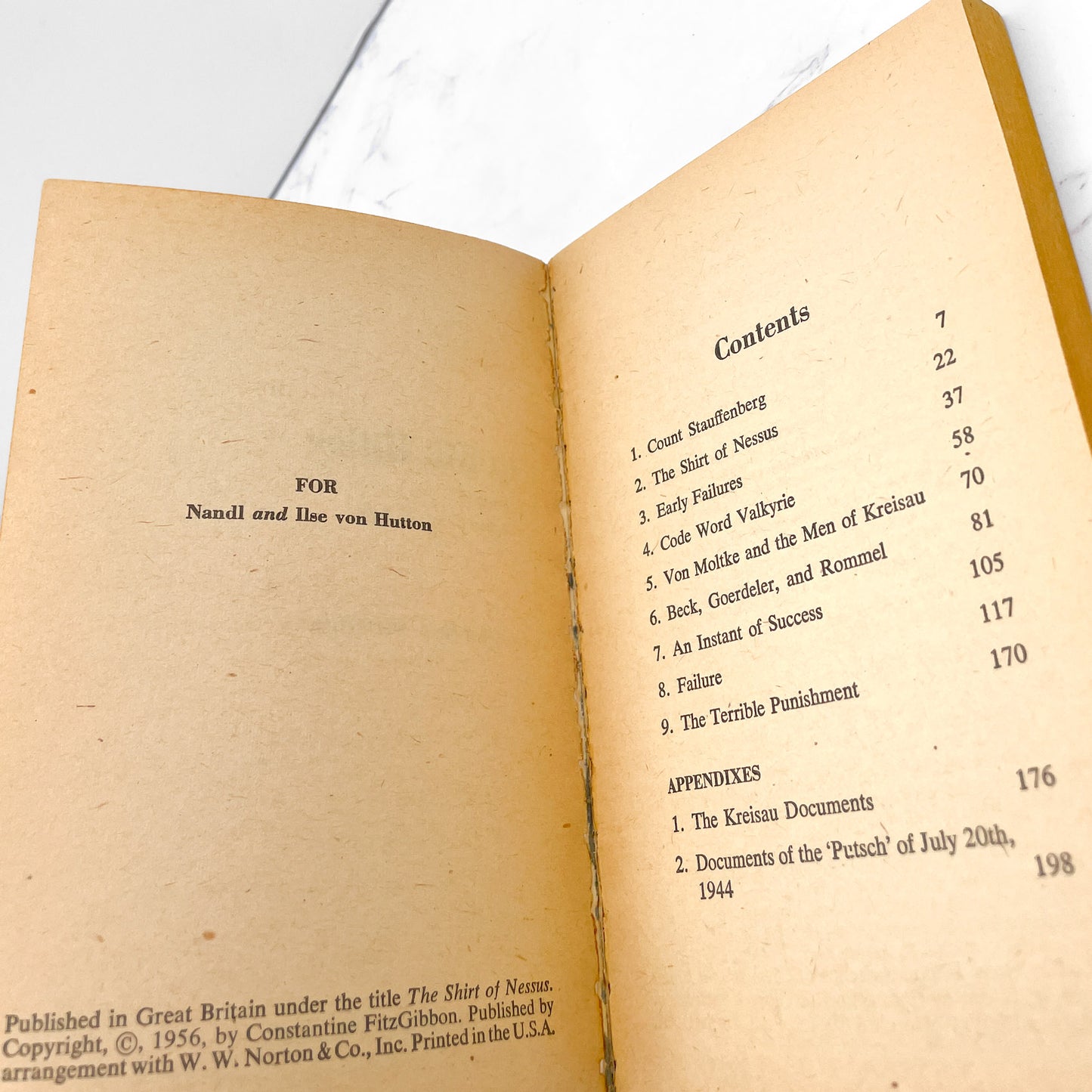 Officers' Plot to Kill Hitler by Constantine FitzGibbon [FIRST PAPERBACK PRINTING] 1958 • Avon