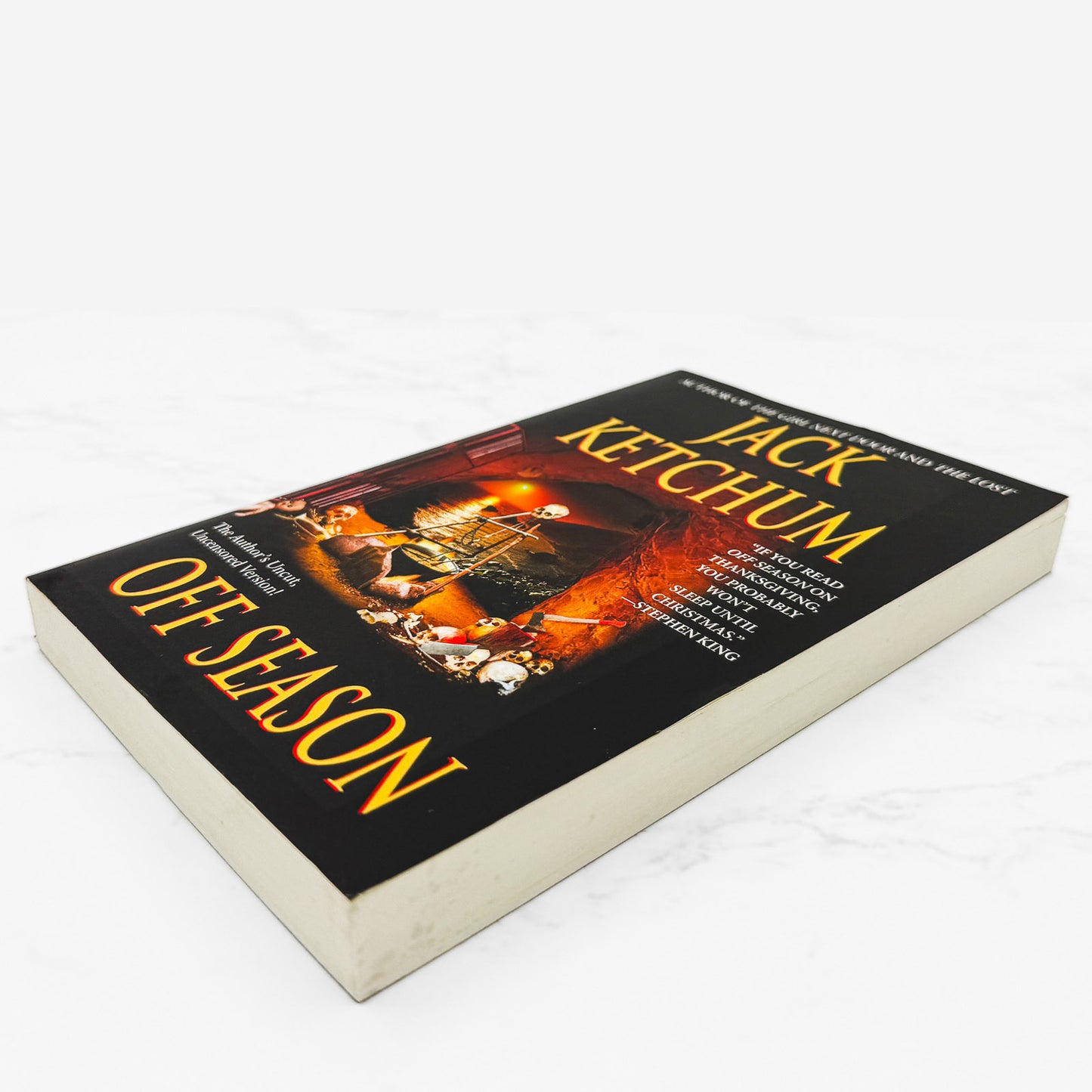 Off Season by Jack Ketchum [FIRST UNCUT PAPERBACK EDITION] 2011 • Dorchester • w. Bonus Story!
