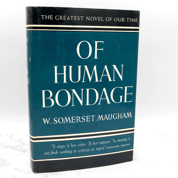 Of Human Bondage by W. Somerset Maugham [FIRST BOOK CLUB EDITION] 1936 • Doubleday & Company