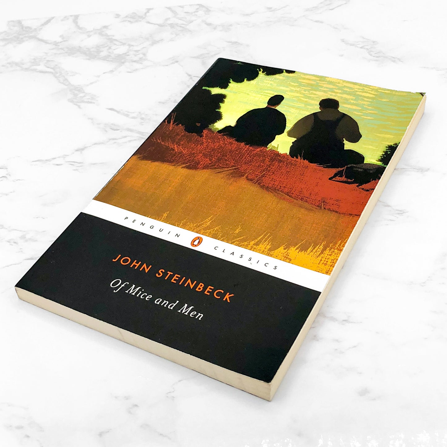 Of Mice And Men by John Steinbeck [TRADE PAPERBACK] 1994 • Penguin Classics