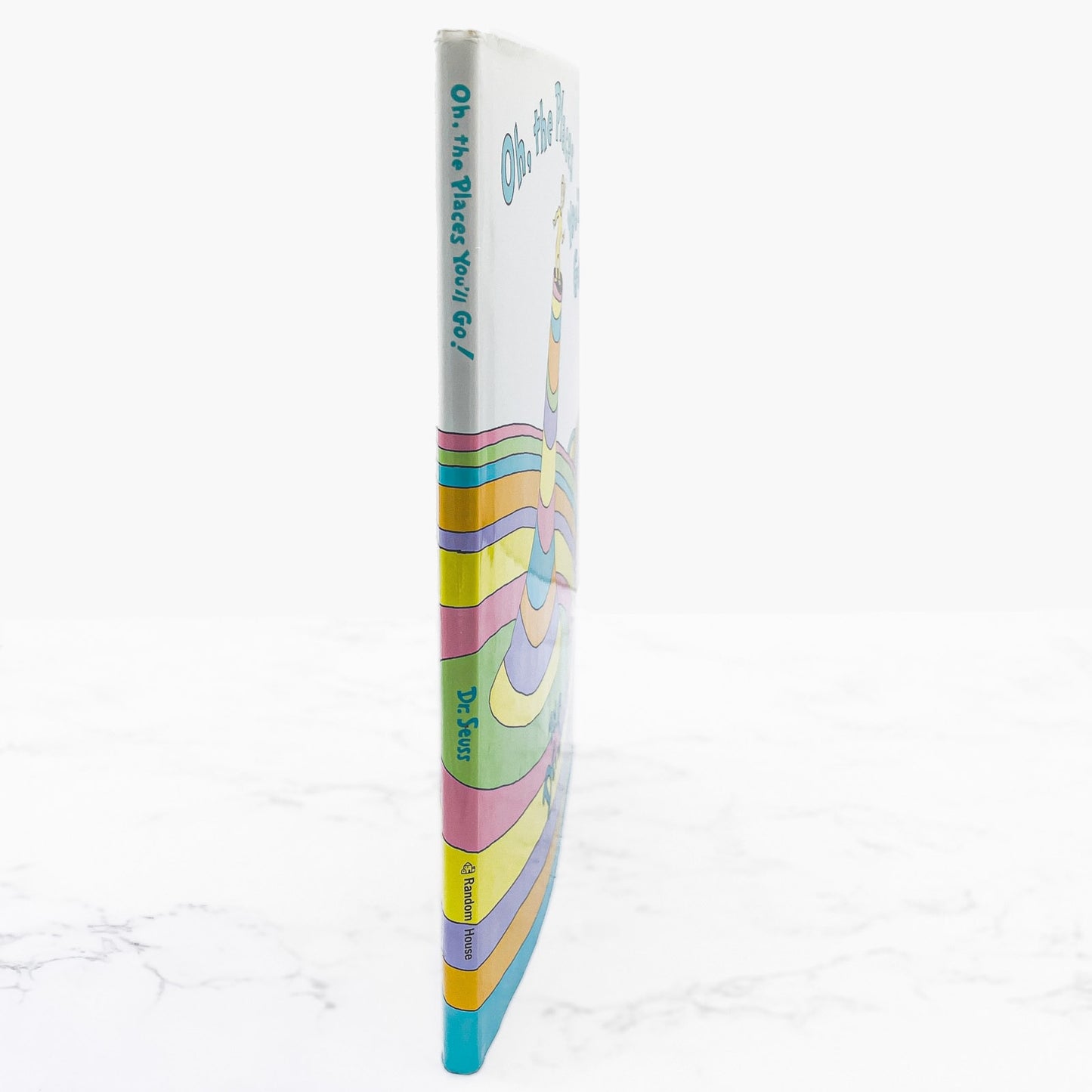 Oh, the Places You'll Go! by Dr. Seuss [FIRST EDITION] 1990 • Later Printing • Random House