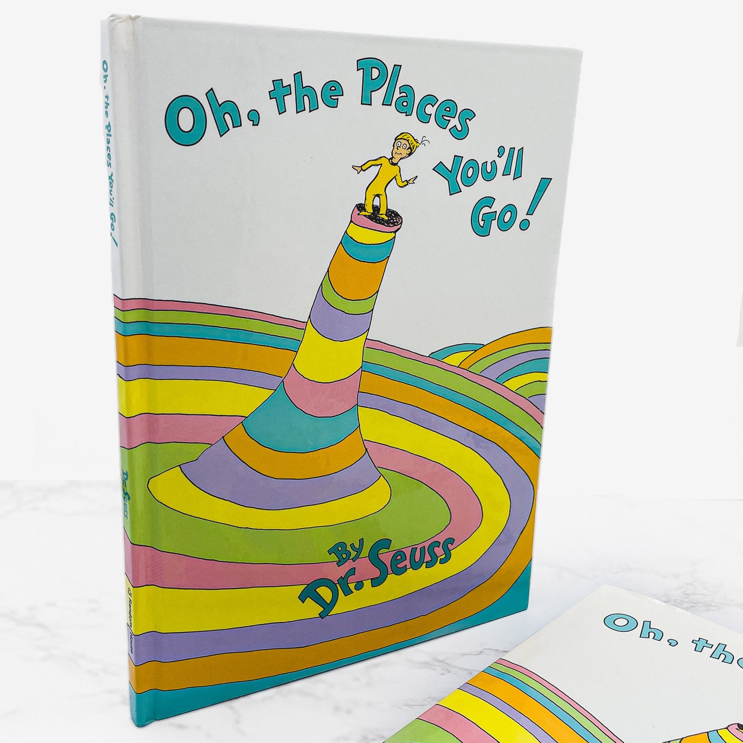 Oh, the Places You'll Go! by Dr. Seuss [FIRST EDITION] 1990 • Later Printing • Random House