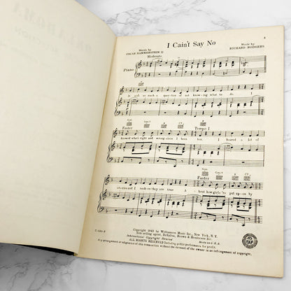 Oklahoma! Vocal Selection by Richard Rodgers & Oscar Hammerstein [ANTIQUE SHEET MUSIC] 1943 • Williamson Music Inc.