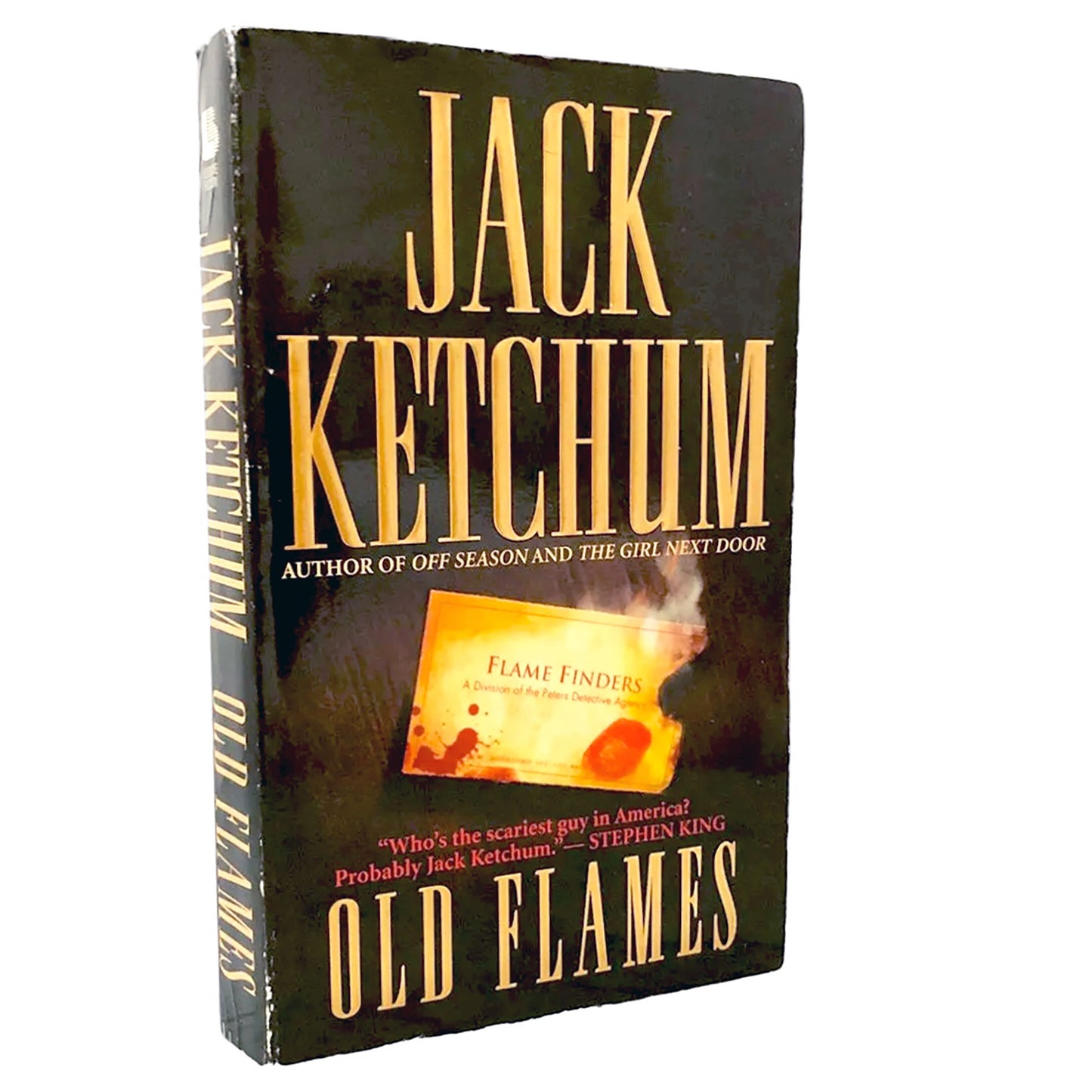 Old Flames (w. Novella "Right to Life") by Jack Ketchum [FIRST EDITION • FIRST PRINTING] 2008 • Leisure Horror