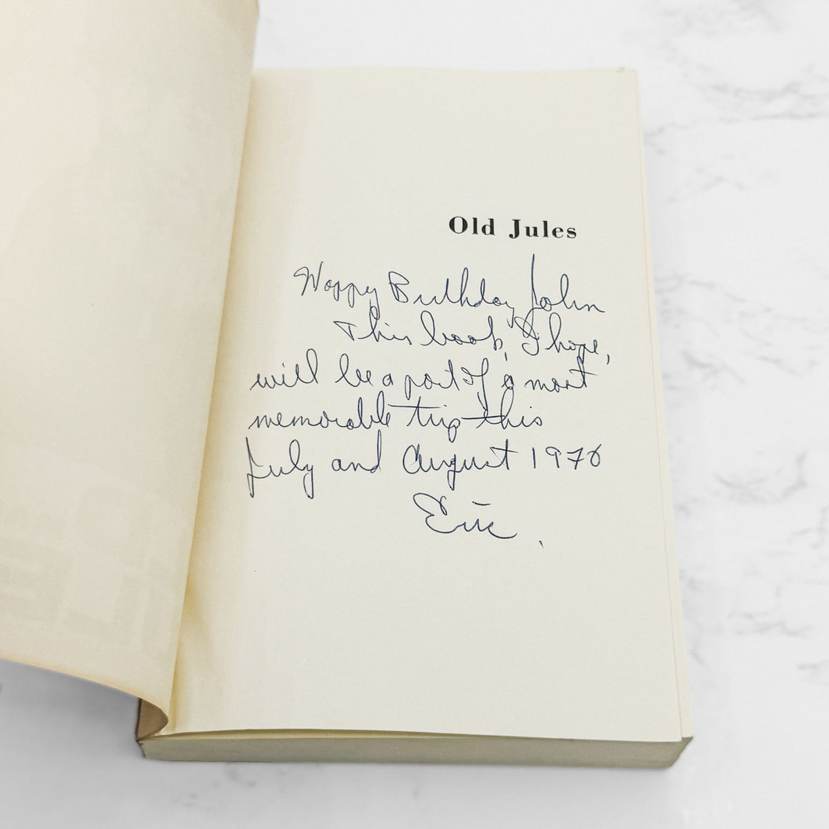 Old Jules by Mari Sandoz [TRADE PAPERBACK] 1962 • Bison Books
