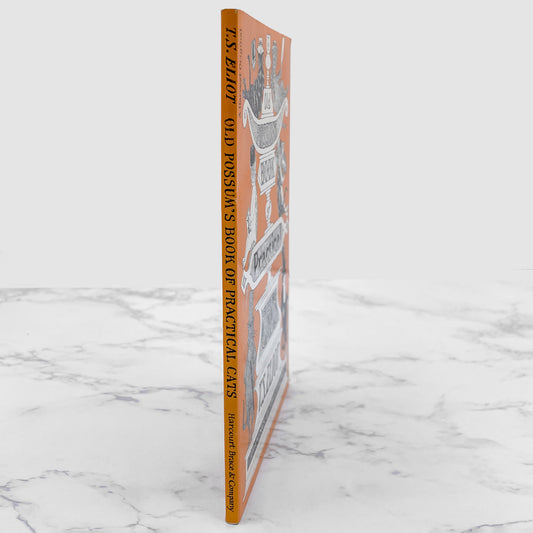 Old Possum's Book of Practical Cats by T.S. Eliot & Edward Gorey [TRADE PAPERBACK] 1982 • Harcourt Brace