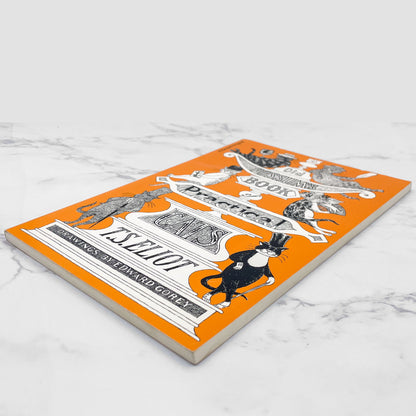 Old Possum's Book of Practical Cats by T.S. Eliot & Edward Gorey [TRADE PAPERBACK] 1982 • Harcourt Brace