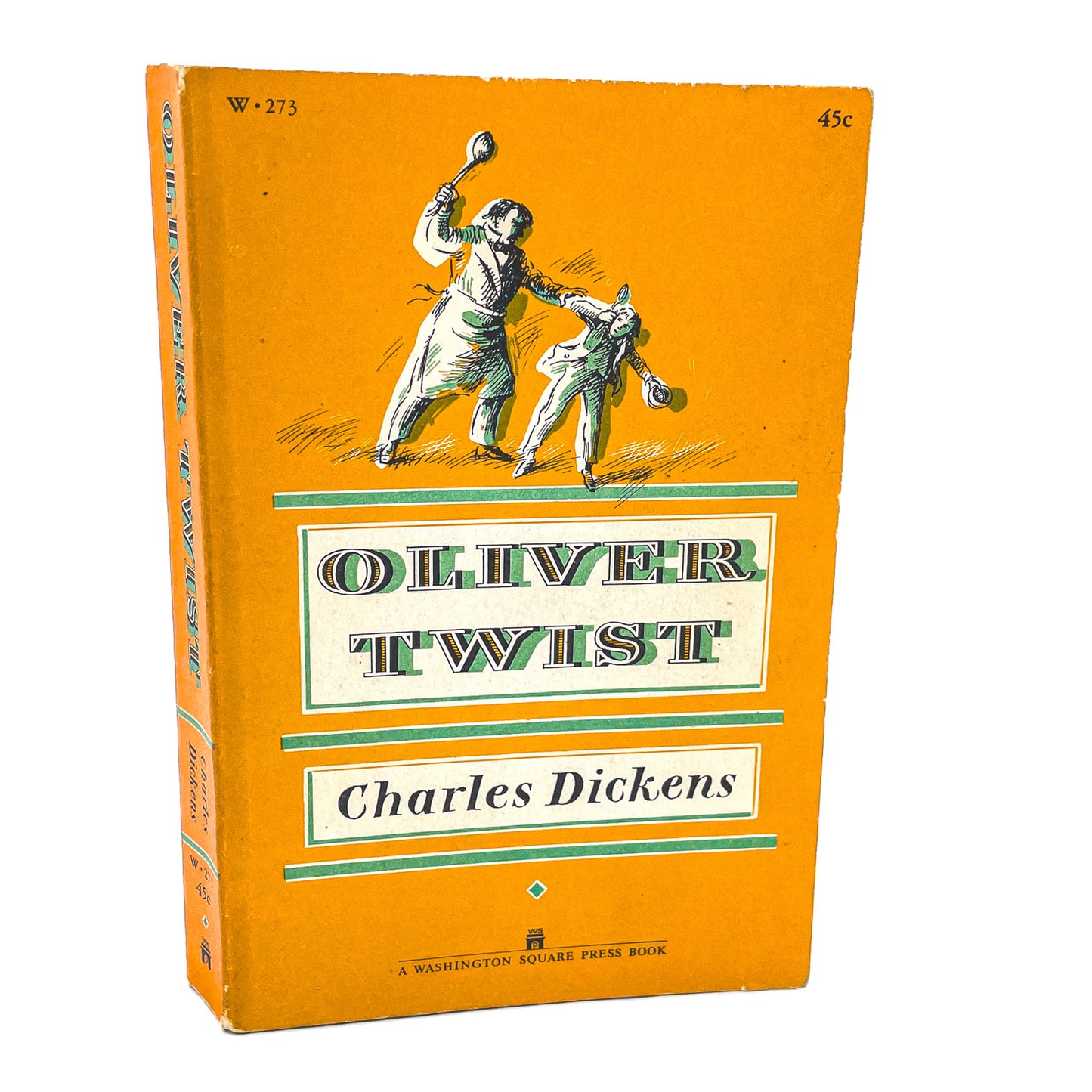 Oliver Twist by Charles Dickens [1962 PAPERBACK] • Washington Square