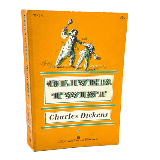 Oliver Twist by Charles Dickens [1962 PAPERBACK] • Washington Square