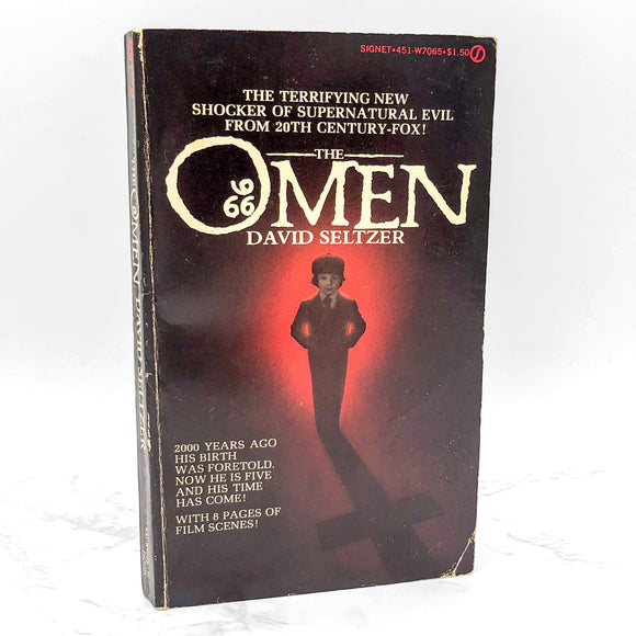 The Omen by David Seltzer [FIRST PAPERBACK EDITION] 1976 • Signet