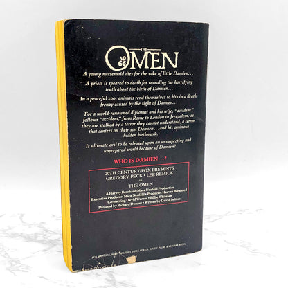 The Omen by David Seltzer [FIRST PAPERBACK EDITION] 1976 • Signet
