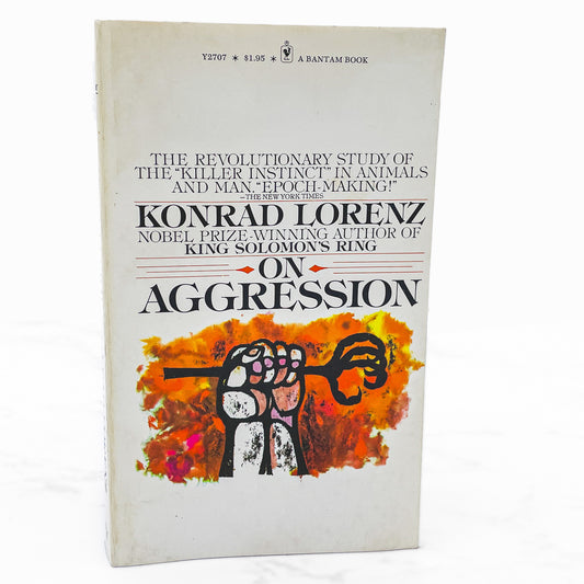 On Aggression by Konrad Lorenz [1971 PAPERBACK] Bantam