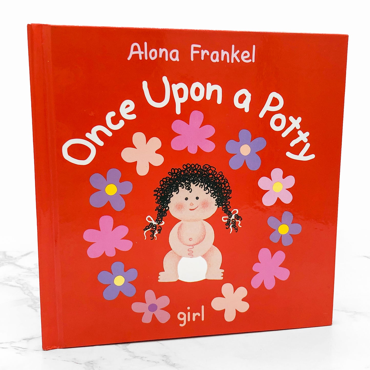 Once Upon a Potty: Girl by Alona Frankel [HARDCOVER RE-PRINT] 1999 • Harper Collins