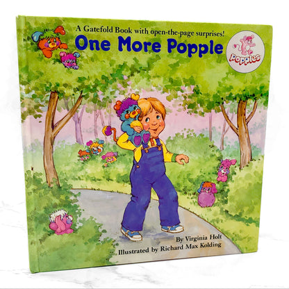 One More Popple by Virginia Holt [GATEFOLD FLAP BOOK] 1986 • Random House