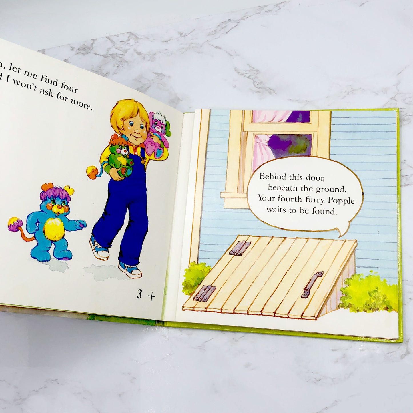 One More Popple by Virginia Holt [GATEFOLD FLAP BOOK] 1986 • Random House