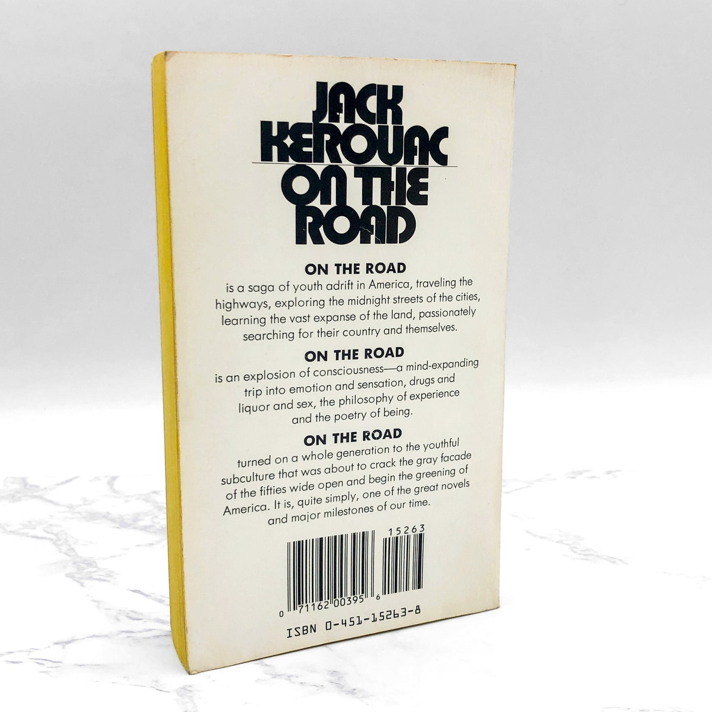 On the Road by Jack Kerouac [25th ANNIVERSARY PAPERBACK] 1982 • Signet